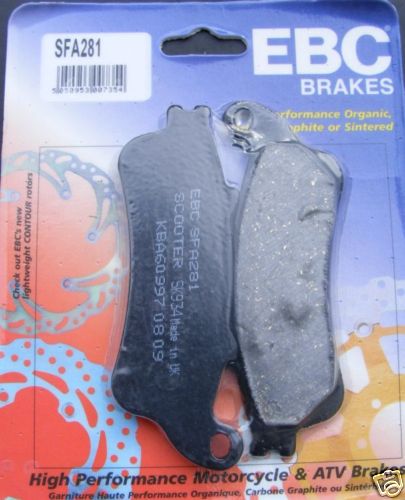 Pastiglie freno ebc sfa - ebc, 281
