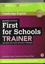 First for Schools Trainer Six Practice Tests Without Answers - Testi scolastici