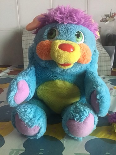 Peluche popples raro blu - popples,