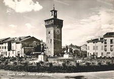 dp403 cartolina finale emilia,torre dell'orologio, provincia di bologna