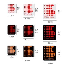 Ricambio è un adesivo Sony