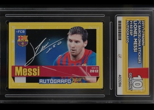 Messi autografo 2011 - 2011-12, ace