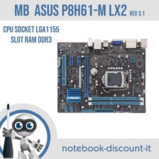 Scheda Madre ASUS P8H61-M LX2 Rev 3.1 Mb PEr PC DESKTOP CPU Socket LGA1155