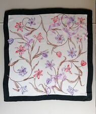 Foulard Gucci - Carré in twill di seta stampata con fiocchi e flora