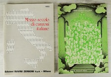 2 TESTI MUSICALI - MEZZO SECOLO DI CANZONI ITALIANE + 100 MOTIVI CELEBRI