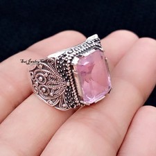 Grazioso anello quarzo rosa