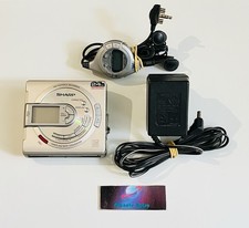 Walkman Lecteur Minidisc Sharp