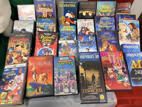Lotto video cassette vhs - video,