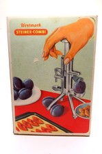 Vintage frutta ciliegia, prugne pitter, Westmark Steinex Combi West. Germania con scatola