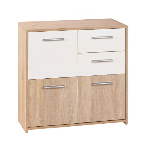 Mobile bianco rovere - bianco,