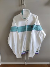 Fila Zip Up Track Jacket Vintage Mod Tennis Very Rare Felpa Con Zip Vintage 90s