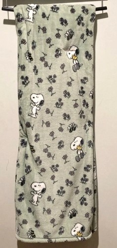 Coperta verde salvia - , peluche