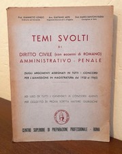 Temi Svolti di Diritto Civile