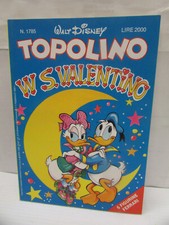 TOPOLINO 1785 - perfetto con pagina s.valentino, figurine - 1990 - leggi! - sc88