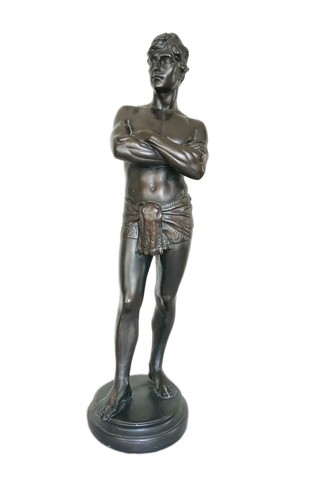 Scultura statua gesso - statua, in