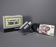 Canon Zoom 518-2 Super 8 – Videocamera Vintage Anni ’70 Scatola Custodia Manuale