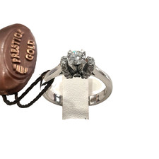 Anello solitario diamante ct