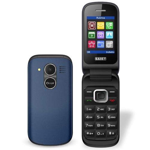 Saiet candy telefono flip blue - candy,
