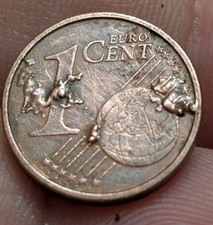 1 Centesimo 2010  Errore Raro