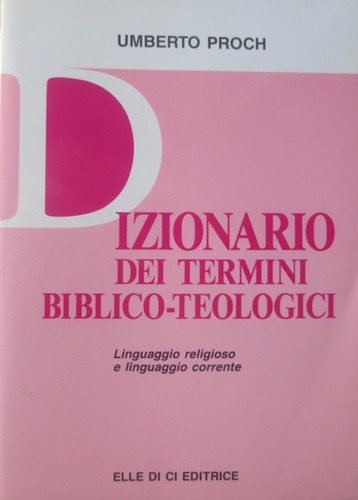 Breve dizionario dei - , termini