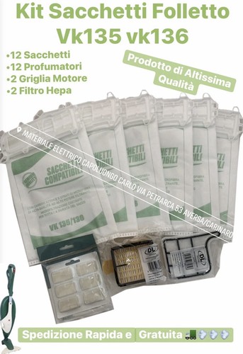 Koblin bags vk135 vk136 kit - vk136,