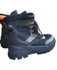 Donna Stivaletti Neri Taglia 37 Neri Simil Pelle