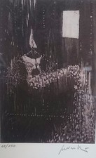 Peverelli Cesare Litografia su