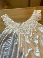 Babydoll sexy lingerie completo intimo donna in raso lucido taglia 42-44