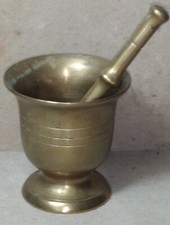 PICCOLO MORTAIO IN OTTONE DA