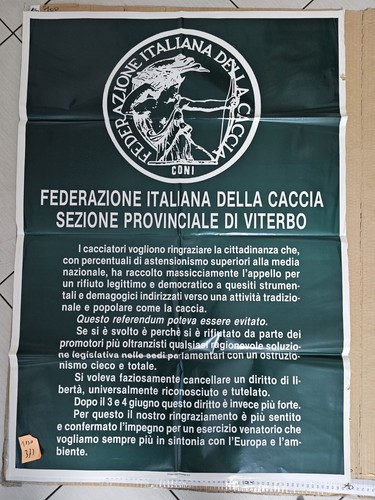 Manifesto viterbo 1990 - manifesto,