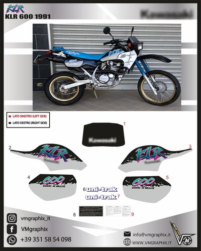 Klr 600 1991 argento - 600,