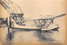 Z732) WW2 AVIAZIONE, IDROVOLANTE CANT Z 501 ALL'ORMEGGIO.