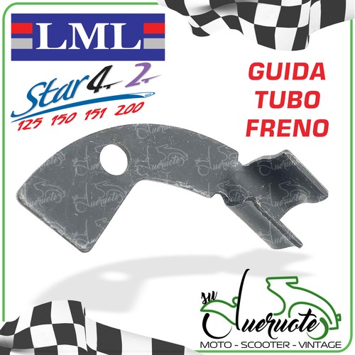 Tubo freno anteriore piastra - freno,