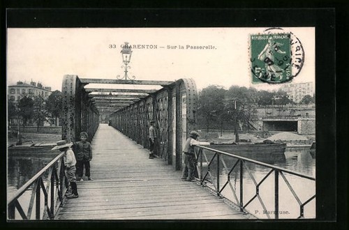 Cpa charenton sur la - charenton,,