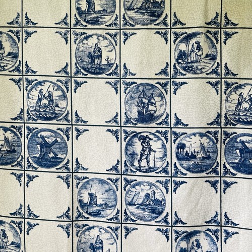 Sciarpa tovaglia vintage delft - tovaglia,
