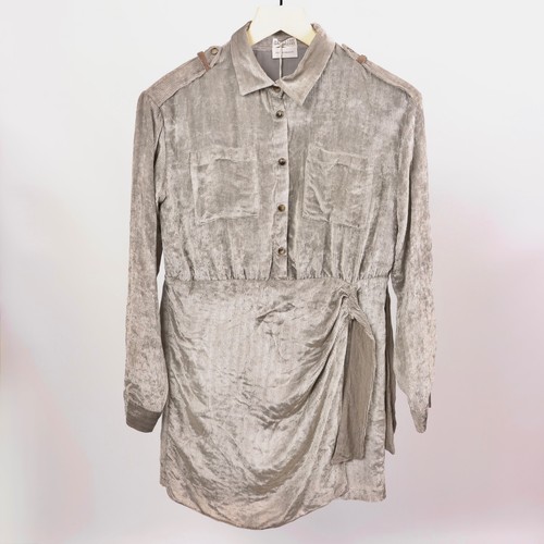 Abito camicia brunello - abito,