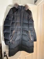 Parka donna grigio antracite