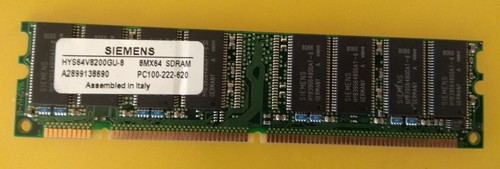Siemens hys64v8200gu 8mx64 - siemens,