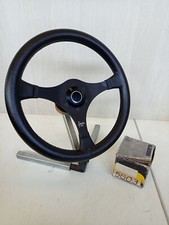 volante originale Frammartino Torino + mozzo Momo per Land Rover 90 110 ed SD1