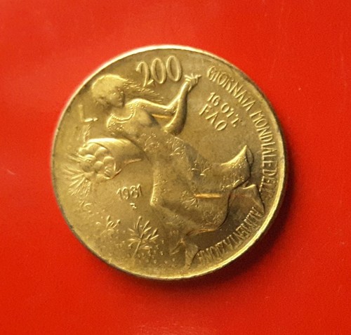 200 lire 1981 fao villa - 200,