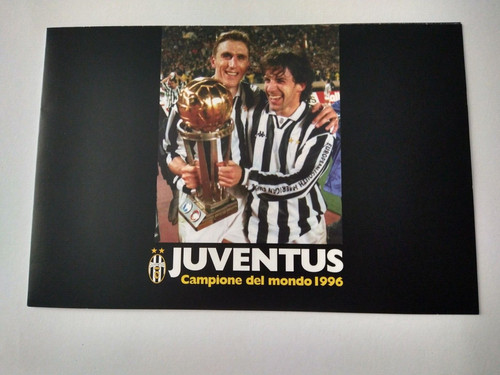 Raro folder juventus 1996 - folder,