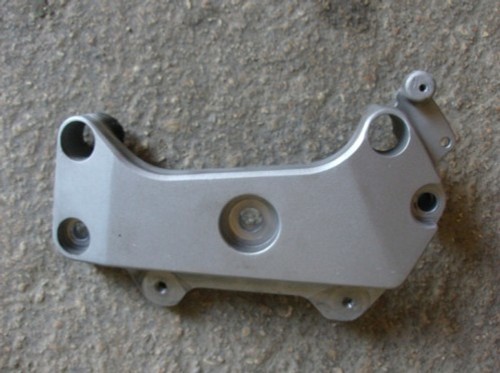 Piastra telaio sinistra - piastra, honda