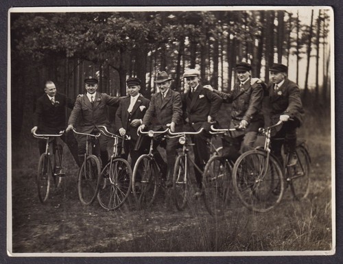 Bicicletta vintage uomini foto - vintage,
