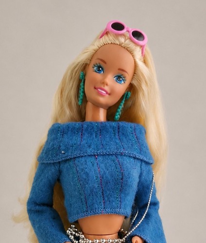 Barbie western fun suncharm - western,