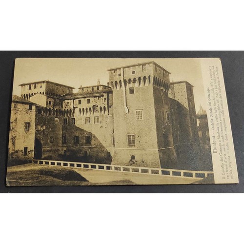 Cartolina mantova castello - mantova,