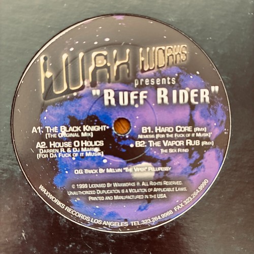 The black knight ruff - knight, rider
