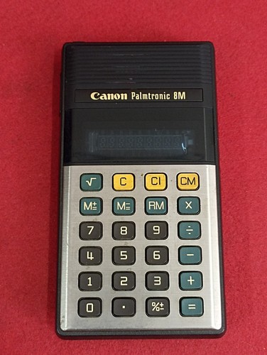 Calcolatrice led verdi - verdi, canon