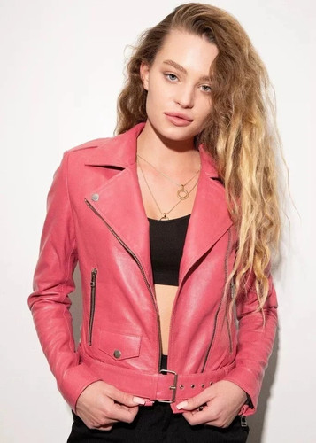 Giacca moto barbie rosa - barbie, donna