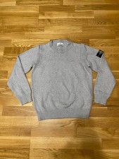 Maglione Stone Island Junior 12 anni taglia 152 bambino maglia cotone grigio
