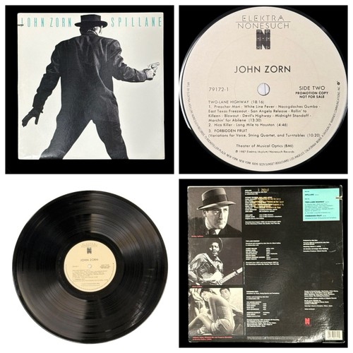 John zorn spillane promo vinyl - john,